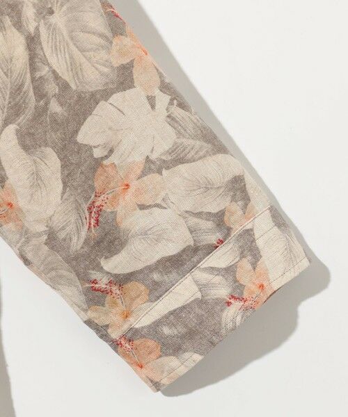 JOSEPH ABBOUD / ジョセフ アブード シャツ・ブラウス | ボタニカルプリント7分袖シャツ | 詳細6
