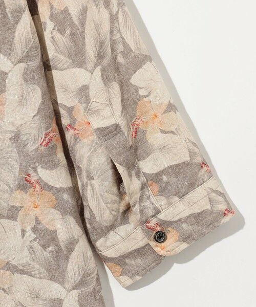 JOSEPH ABBOUD / ジョセフ アブード シャツ・ブラウス | ボタニカルプリント7分袖シャツ | 詳細7