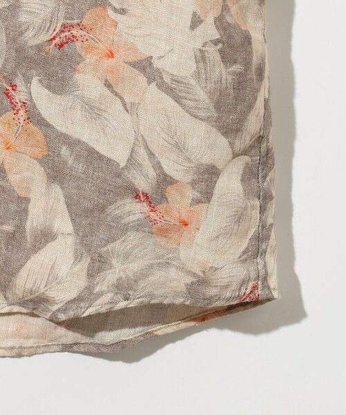 JOSEPH ABBOUD / ジョセフ アブード シャツ・ブラウス | ボタニカルプリント7分袖シャツ | 詳細8