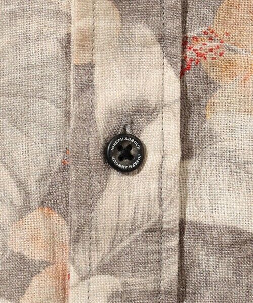 JOSEPH ABBOUD / ジョセフ アブード シャツ・ブラウス | ボタニカルプリント7分袖シャツ | 詳細9