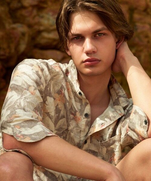 JOSEPH ABBOUD / ジョセフ アブード シャツ・ブラウス | ボタニカルプリント7分袖シャツ | 詳細2