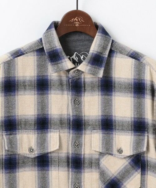 JOSEPH ABBOUD / ジョセフ アブード シャツ・ブラウス | 【大人の山シャツ】メランジチェックシャツ | 詳細17