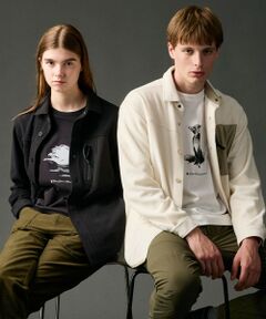 JOSEPH ABBOUD / ジョセフ アブード カーディガン・ボレロ | 【ライトシャツアウター】ハイカウントマイクロフリースシャツ