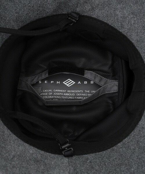 JOSEPH ABBOUD / ジョセフ アブード ハット | 【折り畳み可】ハイカウントマイクロフリース ハット | 詳細12