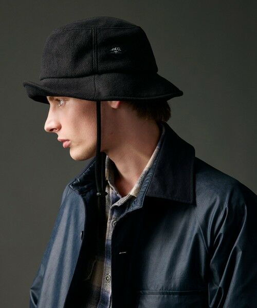 JOSEPH ABBOUD / ジョセフ アブード ハット | 【折り畳み可】ハイカウントマイクロフリース ハット | 詳細13