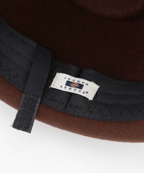 JOSEPH ABBOUD / ジョセフ アブード ハット | 【サイズ調整可】フェルトハット | 詳細7