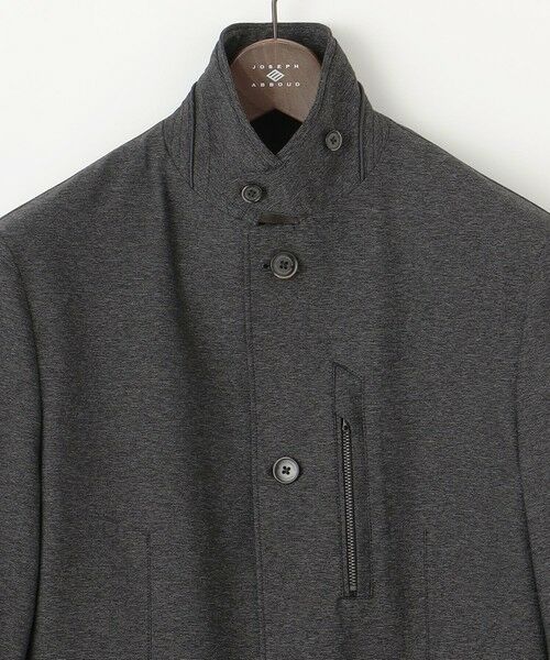 JOSEPH ABBOUD / ジョセフ アブード ブルゾン | 【撥水/ハイパワー2WAYストレッチ/ソフト】ハイパワー2WAYストレッチメランジ コンバーチブル ジャケット | 詳細12