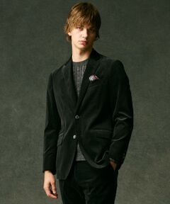 JOSEPH ABBOUD / ジョセフ アブード テーラードジャケット | 【JAPANファブリック/オーガニックコットン】ソフトコーデュロイ ジャケット