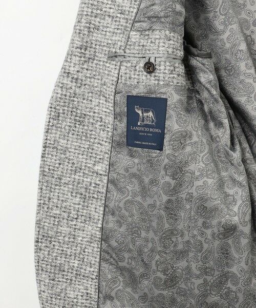 JOSEPH ABBOUD / ジョセフ アブード テーラードジャケット | 【イタリア素材/軽量/ストレッチ】スライバー千鳥 ジャケット | 詳細6