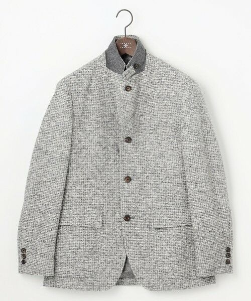 JOSEPH ABBOUD / ジョセフ アブード テーラードジャケット | 【イタリア素材/軽量/ストレッチ】スライバー千鳥 ジャケット | 詳細9