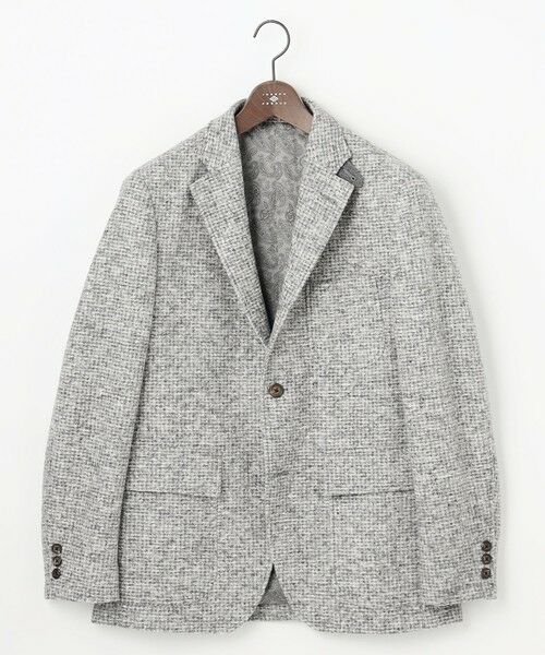 JOSEPH ABBOUD / ジョセフ アブード テーラードジャケット | 【イタリア素材/軽量/ストレッチ】スライバー千鳥 ジャケット | 詳細15