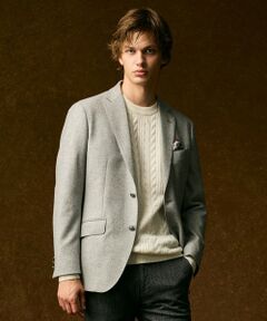 JOSEPH ABBOUD / ジョセフ アブード テーラードジャケット | 【ソフト/JAPANファブリック/LIBERTY柄裏地】ムリネフランネル ジャケット