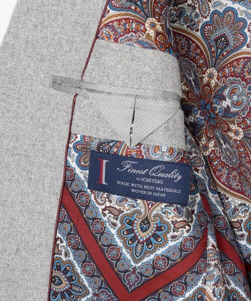 JOSEPH ABBOUD / ジョセフ アブード テーラードジャケット | 【ソフト/JAPANファブリック/LIBERTY柄裏地】ムリネフランネル ジャケット | 詳細9