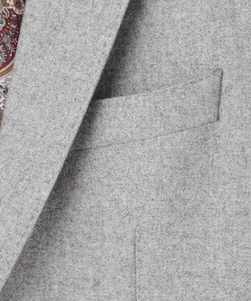 JOSEPH ABBOUD / ジョセフ アブード テーラードジャケット | 【ソフト/JAPANファブリック/LIBERTY柄裏地】ムリネフランネル ジャケット | 詳細18