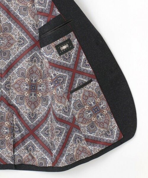 JOSEPH ABBOUD / ジョセフ アブード テーラードジャケット | 【ソフト/JAPANファブリック/LIBERTY柄裏地】ムリネフランネル ジャケット | 詳細28