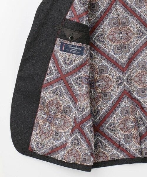 JOSEPH ABBOUD / ジョセフ アブード テーラードジャケット | 【ソフト/JAPANファブリック/LIBERTY柄裏地】ムリネフランネル ジャケット | 詳細29