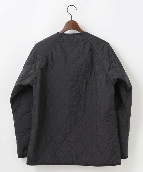 JOSEPH ABBOUD / ジョセフ アブード ノーカラージャケット | 【サステナブル/中綿/軽量/北陸ファブリック】ライトナイロンワッシャーブルゾン | 詳細14