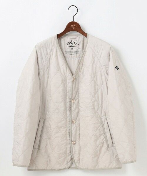 JOSEPH ABBOUD / ジョセフ アブード ノーカラージャケット | 【サステナブル/中綿/軽量/北陸ファブリック】ライトナイロンワッシャーブルゾン | 詳細17