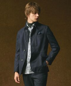 JOSEPH ABBOUD / ジョセフ アブード ブルゾン | 【キングサイズ・軽量/スウェードタッチ】ライトスウェードジャケット