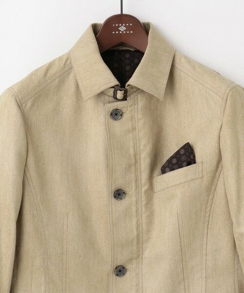 JOSEPH ABBOUD / ジョセフ アブード ブルゾン | 【キングサイズ・軽量/スウェードタッチ】ライトスウェードジャケット | 詳細13