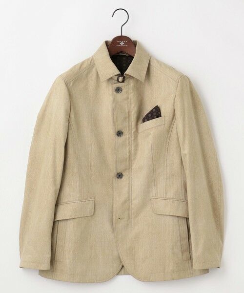 JOSEPH ABBOUD/ジョセフ アブード 【キングサイズ・軽量/スウェードタッチ/撥水】ライトスウェードジャケット ベージュ系 3L JOSEPH ABBOUD/ジョセフ アブード 【キングサイズ・軽量/スウェードタッチ/撥水】ライトスウェードジャケット ベージュ系 3L