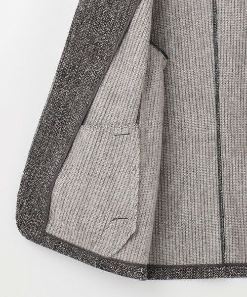 JOSEPH ABBOUD / ジョセフ アブード ブルゾン | 【キングサイズ・軽量/ストレッチ/イージーケア】ツィーディーフリース ジャケット | 詳細8