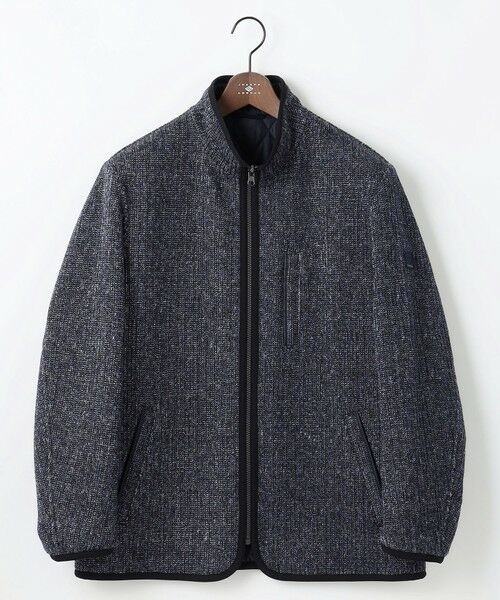 JOSEPH ABBOUD / ジョセフ アブード ブルゾン | 【キングサイズ・リバーシブル】ツィーディーフリースリバーシブル ブルゾン | 詳細6