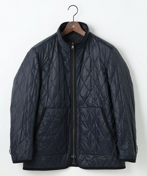 JOSEPH ABBOUD / ジョセフ アブード ブルゾン | 【キングサイズ・リバーシブル】ツィーディーフリースリバーシブル ブルゾン | 詳細7