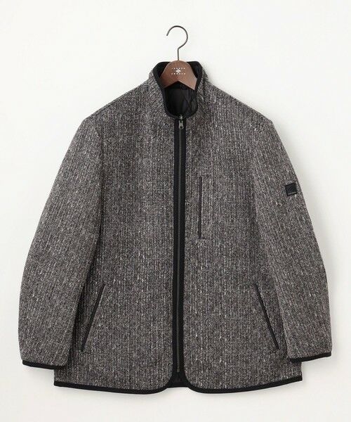JOSEPH ABBOUD / ジョセフ アブード ブルゾン | 【キングサイズ・リバーシブル】ツィーディーフリースリバーシブル ブルゾン | 詳細8