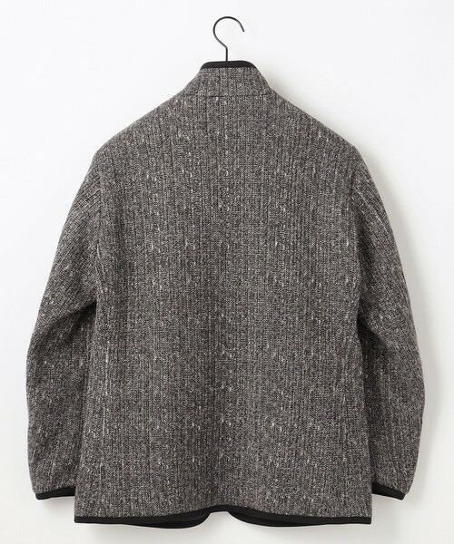 JOSEPH ABBOUD / ジョセフ アブード ブルゾン | 【キングサイズ・リバーシブル】ツィーディーフリースリバーシブル ブルゾン | 詳細17