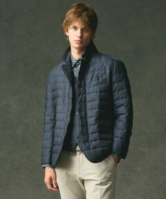 JOSEPH ABBOUD / ジョセフ アブード ダウンジャケット・ベスト | 【キングサイズ・軽量/防風/形状記憶】インターレース ダウン ジャケット