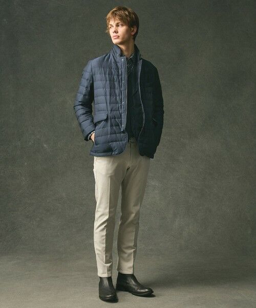 JOSEPH ABBOUD / ジョセフ アブード ダウンジャケット・ベスト | 【キングサイズ・軽量/防風/形状記憶】インターレース ダウン ジャケット | 詳細3