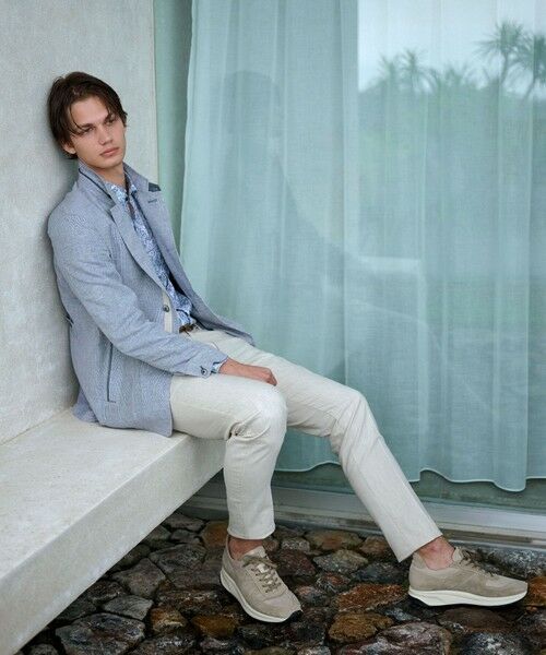 JOSEPH ABBOUD / ジョセフ アブード その他アウター | 【JAPANファブリック/清涼/軽量】 クールコードレーン ブルゾン | 詳細1