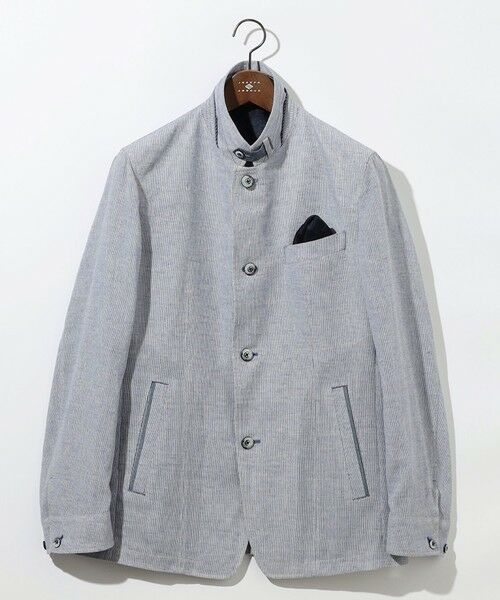 JOSEPH ABBOUD / ジョセフ アブード その他アウター | 【JAPANファブリック/清涼/軽量】 クールコードレーン ブルゾン | 詳細15
