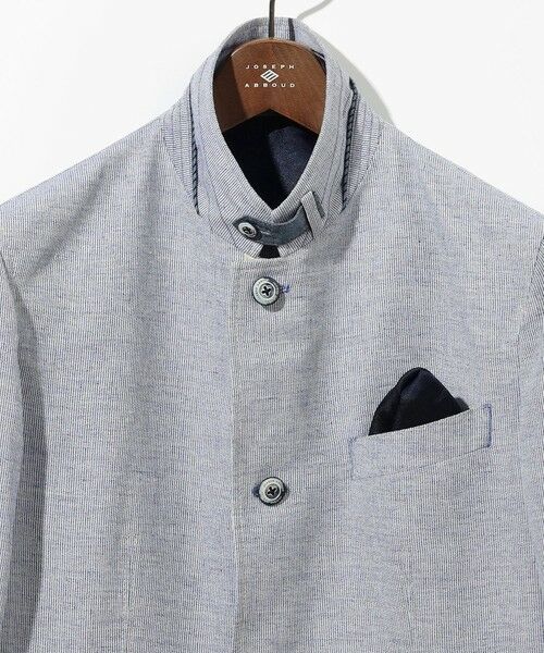 JOSEPH ABBOUD / ジョセフ アブード その他アウター | 【JAPANファブリック/清涼/軽量】 クールコードレーン ブルゾン | 詳細16