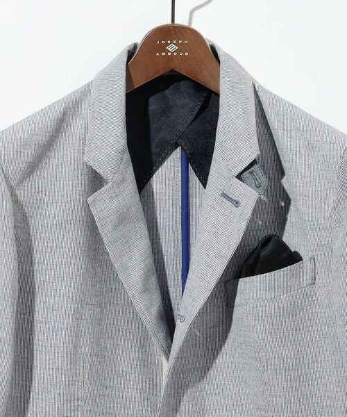 JOSEPH ABBOUD / ジョセフ アブード その他アウター | 【JAPANファブリック/清涼/軽量】 クールコードレーン ブルゾン | 詳細5