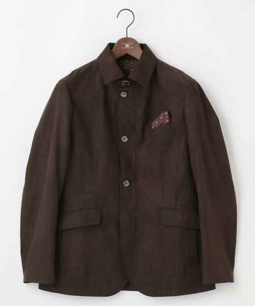 JOSEPH ABBOUD / ジョセフ アブード ブルゾン | 【軽量/スウェードタッチ】ライトスウェードジャケット | 詳細9