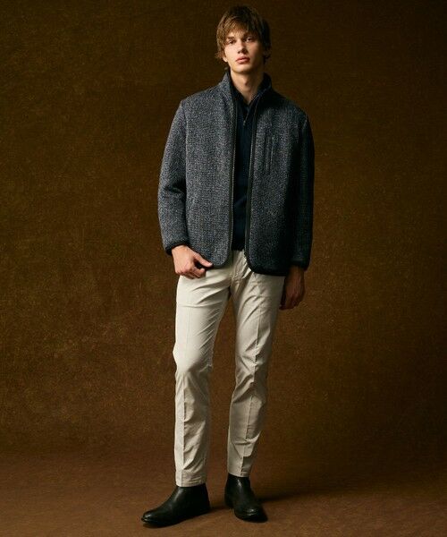 JOSEPH ABBOUD / ジョセフ アブード ブルゾン | 【リバーシブル】ツィーディーフリースリバーシブル ブルゾン | 詳細3