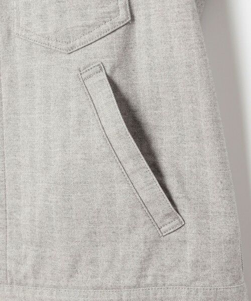 JOSEPH ABBOUD / ジョセフ アブード Gジャン・デニムジャケット | 【イタリア素材/ストレッチ】ヘリンボンモールスキンワーク ジャケット | 詳細8