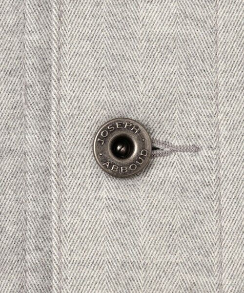 JOSEPH ABBOUD / ジョセフ アブード Gジャン・デニムジャケット | 【イタリア素材/ストレッチ】ヘリンボンモールスキンワーク ジャケット | 詳細12