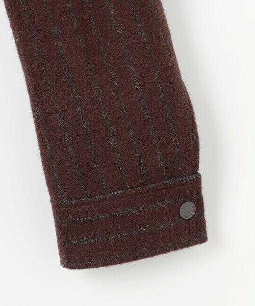 JOSEPH ABBOUD / ジョセフ アブード ブルゾン | 【イタリア素材/軽量/ストレッチ】ワイドチョークストライプ  ブルゾン | 詳細6