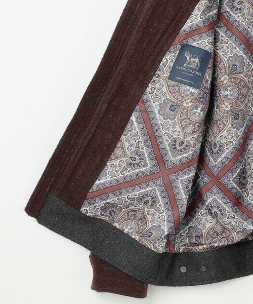 JOSEPH ABBOUD / ジョセフ アブード ブルゾン | 【イタリア素材/軽量/ストレッチ】ワイドチョークストライプ  ブルゾン | 詳細12