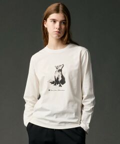 JOSEPH ABBOUD / ジョセフ アブード カットソー | 【テーム・ヤルヴィモチーフ】プレーティング天竺 ロングTシャツ