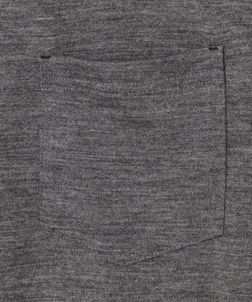 JOSEPH ABBOUD / ジョセフ アブード カットソー | 【キングサイズ・ふっくらあたたかウール100％】ウールダディポロシャツ | 詳細14