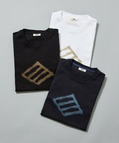 JOSEPH ABBOUD / ジョセフ アブード カットソー | 【柔らかな肌触り】ソフトスムースダイヤロゴプリント Tシャツ