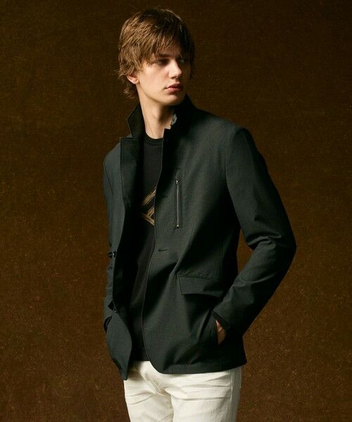 JOSEPH ABBOUD / ジョセフ アブード カットソー | 【柔らかな肌触り】ソフトスムースダイヤロゴプリント Tシャツ | 詳細2