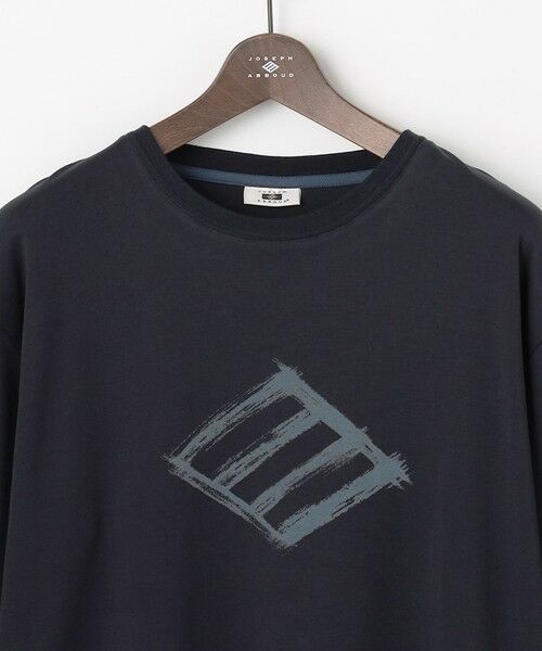 JOSEPH ABBOUD / ジョセフ アブード カットソー | 【柔らかな肌触り】ソフトスムースダイヤロゴプリント Tシャツ | 詳細8