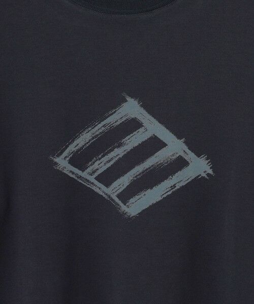 JOSEPH ABBOUD / ジョセフ アブード カットソー | 【柔らかな肌触り】ソフトスムースダイヤロゴプリント Tシャツ | 詳細9