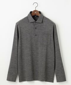 JOSEPH ABBOUD / ジョセフ アブード ポロシャツ | 【ふっくらあたたかウール100％】ウールダディポロシャツ