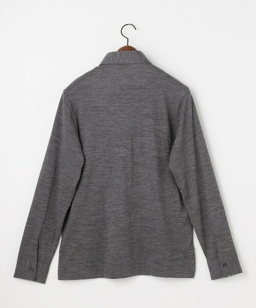 JOSEPH ABBOUD / ジョセフ アブード ポロシャツ | 【ふっくらあたたかウール100％】ウールダディポロシャツ | 詳細8